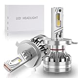【40000LM 圧倒的な明るさ】Perrace H4 LED ヘッドライト 車検対応 Hi/Lo 切り替え 角度調整 140Wハイパワー 爆光 ledへツドライトh4 6500K ホワイト 冷却ファン付き 最強カットライン再現 IP68防水 12V/24V兼用 バルブ 2個セット