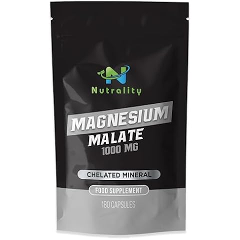 Nutrality Magnesium Malate 1000mg Supplement Cover