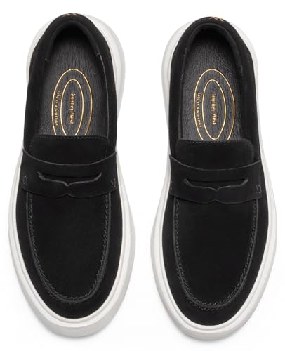 Image of Journey West Suede Slip-on Penny Loafers Sneakers Shoes for Women