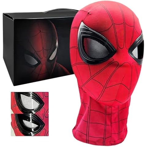 Aimery Anime Character Cosplay Mask,Funny Hero Costume Mask,Full Face Chin Control Eye Blinking Mask,Party Favors Mask for Kids/Adults Cover