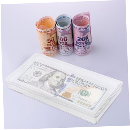 Caja para billetes 3 piezas VILLCASE transparente miniatura 6
