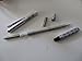 Pentel Graph Gear 1000 Automatic Drafting Pencil, 0.7mm Lead size, Brushed Metal Barrel/PG1017/ & Pentel Ain Clic Retractable Pen-type Triangle Eraser Professional Value set(with Values Japan Original Discription of Goods)