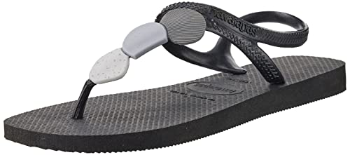 Materiale esterno: Gomma Havaianas Flash Urban Plus, Sandali Donna, Black Black 382, 39/40 EU