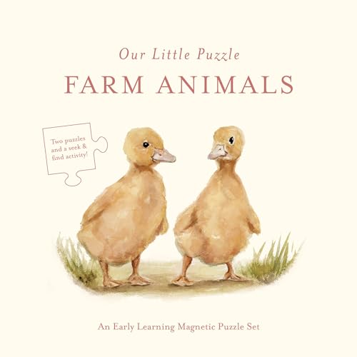Image of Our Little Puzzle: An Early Learning Magnetic Puzzle Set Featuring Farm Animals and First Words (Our Little Adventures Series)