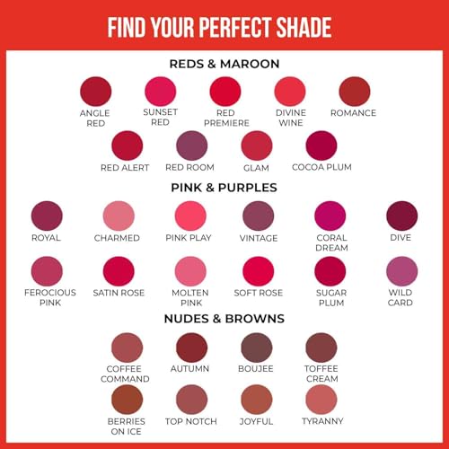 Insight Non Transfer Lip Color |Matte Texture|12Hrs Waterproof|True Color|Smudge Proof |Paraben Free |100% Veg |Longwear, 4ml(LG40-27) - Image 4