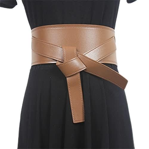 Faja Cinturón Ancho Elástico de Desgaste Exterior para Mujer con Traje de Abrigo Falda Cintura Cinturón Que Combina con Todo (Color : A, Size : 90.5cm)