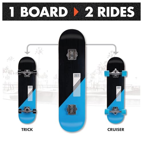 SWCH Board 2-in-1 Complete Skateboard