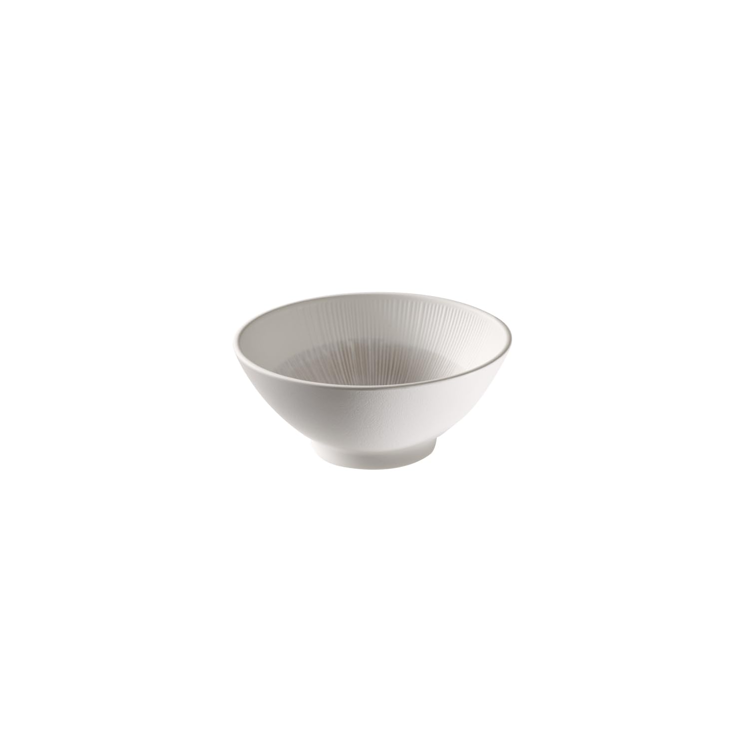 Aps White/Beige Blush 85508 Bowl Diameter 16 Cm Height 6.5 Cm 0.5 Litres Melamine