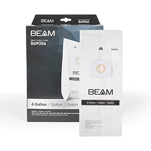 Beam B69056 6-Gallon Micro Lined Central Vacuum Paper Bags (Pack Of 3) #TOP16
