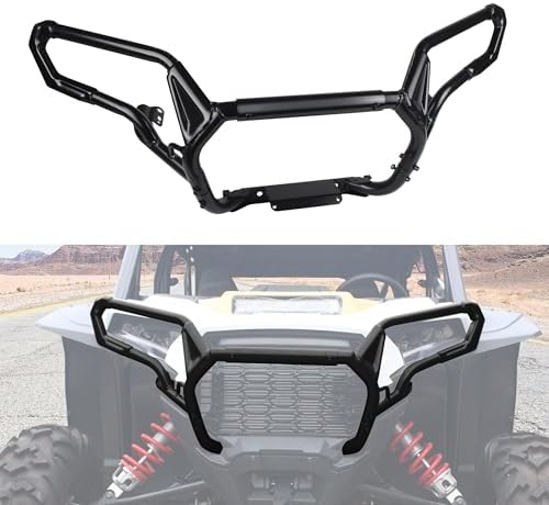 CUSAUTV Front Brushguard For Sportsman XP 1000 850, Front Profile Bumper Guards