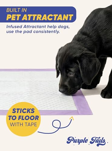 Image of Canada XL Pet Training Pads with Adhesive Tape - Pack of 50 - 8 Layers Super-Absorbent XL Pee Pads for dogs - Built in Pet Attractant, Leakproof - Small, Medium, Large Dogs (50, 90x60 cm)