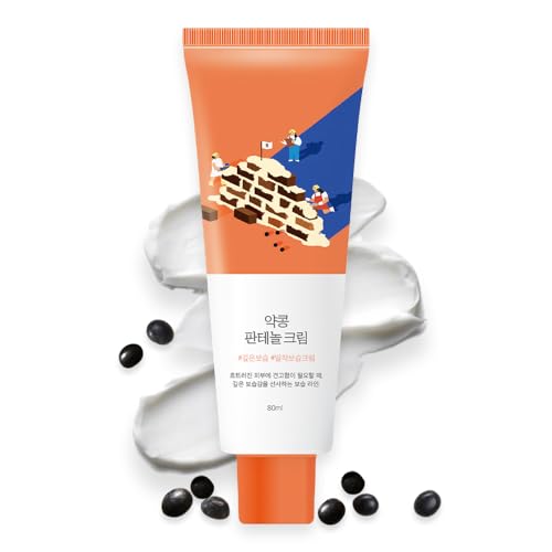 ROUND LAB Soybean Panthenol Cream 2.71 Fl Oz, 120-Hour Deep Hydration and Skin Barrier Repair...
