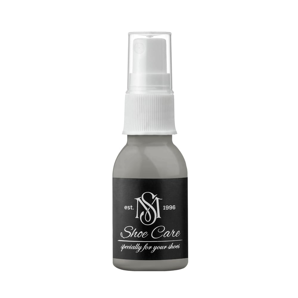 Spray do zamszu i nubuku - NCS S 5502-Y Oliwkowa Węglowa Szarość - Renowator koloru i impregnat do zamszu, nubuku, weluru marki MAVI STEP - 50 ml / 1.70 fl oz