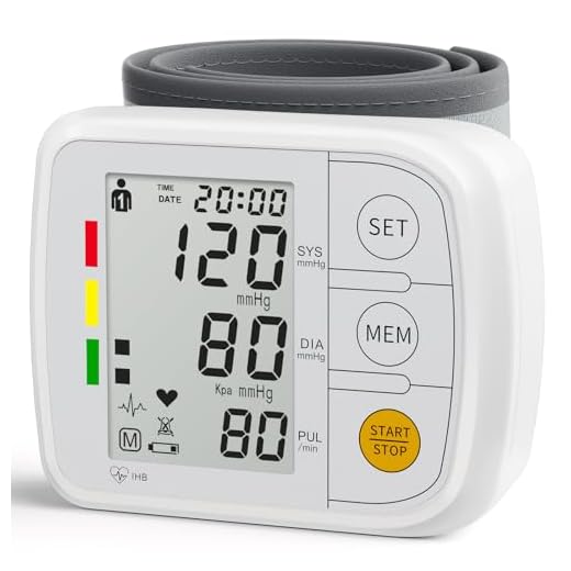 Wrist Blood Pressure Monitor for Home Use
