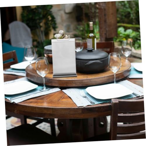Support de menu rotatif contre l'encombrement des tables de café - 4