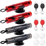 Verbessert Gurtschneider Notfallhammer Mini, 2 in 1 Sicherheitshammer mit Gurtschneider & Glasbreche, Tragbarer Sicherheitshammer Fensterbrecher Für PKW, LKW, Feuerwehr(4 Stück)