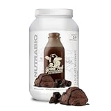 NutraBio Grass Fed Whey Isolate Protein Powder - 25G of Protein Per Scoop - Sugar Free Natural Lean Muscle Protein Supplement - Chocolate Mikshake - 2 Pounds, 29 Servings.