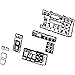 Samsung DC97-20095A Washer Control Panel Assembly Genuine Original Equipment Manufacturer (OEM) Part