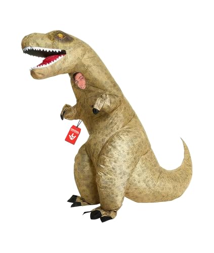 Morph Jurassic Inflatable Dinosaur T-Rex Fancy Dress Costume Unisex - One size fits most Morph Jurassic Inflatable Dinosaur T-Rex Fancy Dress Costume Unisex - One size fits most