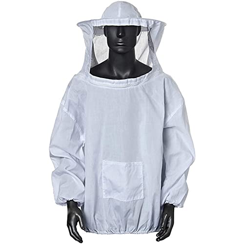 XJZHANG 20-teiliger Imkeranzug Mit Leicht Zugänglichem Schleier Pro Imkeranzug Für Erwachsene Imkerkostüm, Imkerraucher… – Bild 4