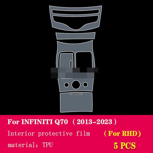 Film protecteur d'écran LCD navigation auto Infinity Q70 TPU