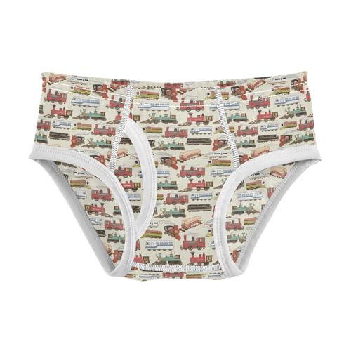 Boys' Exclusive Briefs Toddler Underwear 95% Combed Cotton Boxerbriefs 2T Vehicle Pattern Cars 11