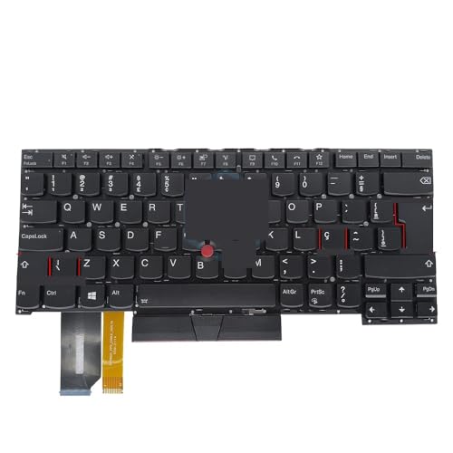 obNCgteuWgbN|CgL[{[hAThinkpad T14S Gen 1 P1 2 T490s T495s X1pAGNXg[m[gp\RL[{[hp(Brazilian backlit)