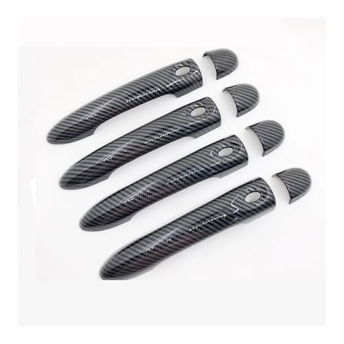 Protection de poignée de porte Clio 4 en finition chromée élégante pour sublimer votre auto