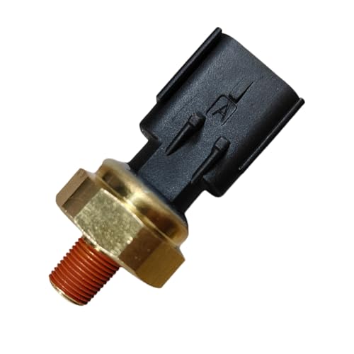 Tuxihapp Engine Oil Pressure Sensor Sender Switch Transmission Oil Sending Unit Socket Replace OEM #5149064AA 5149062AA 56028807AB Fit for Chrysler Dodge Ram (Black)
