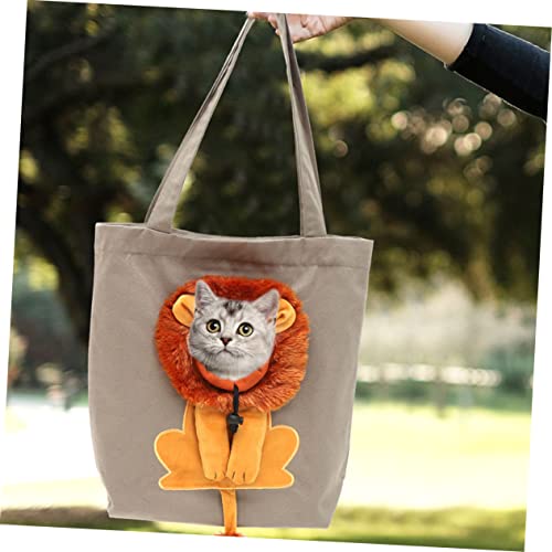 DOITOOL bolsa de ombro bolsa transportadora para gatos pequena mochila de viagem bolsa para transpor