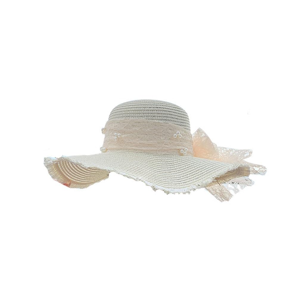 Chapeau de paille contre la chaleur pour vacances en bord de mer sans coup de soleil