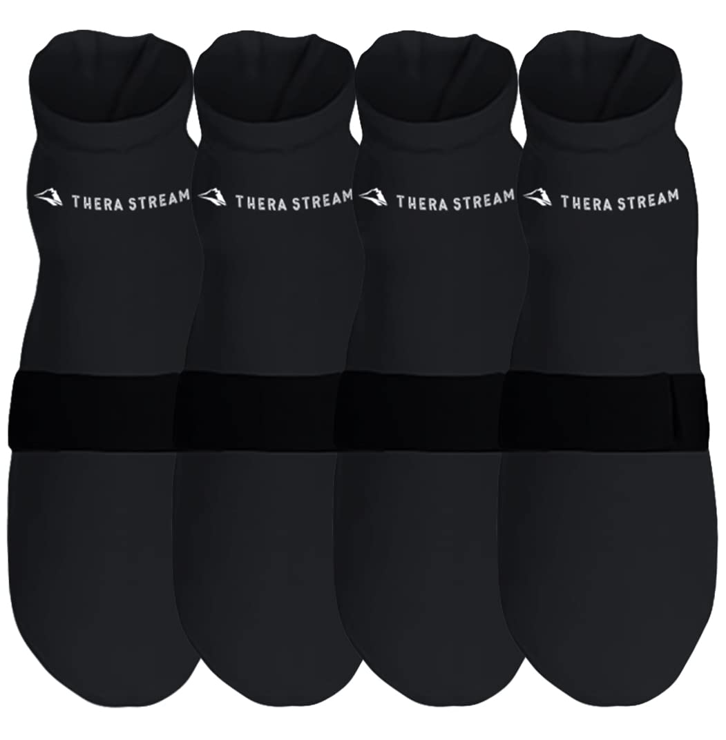 Buy Cold Therapy Neuropathy Ice Socks w/ 4 Gel Packs Cooling Feet Ache