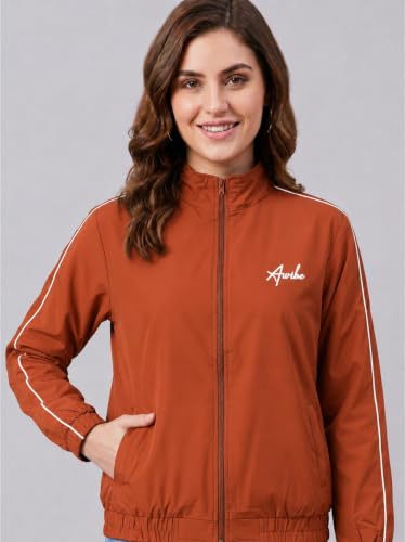 Image of Women Lightweight Jacket | Solid Casual Windcheater With 2 Pockets