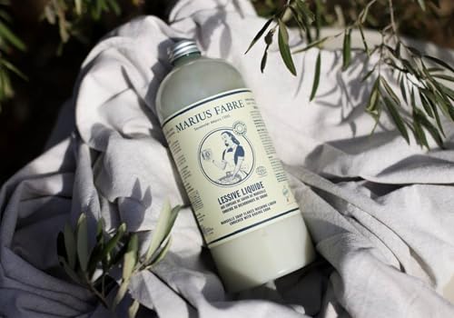 Marius Fabre 100% Marseille Soap Flakes Liquid Detergent with Baking Soda - 1L (33.8 fl oz) - Hypoallergenic image 4