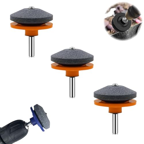 2024 New Lawnmower Dull Blade Sharpener Tool, Universal Wear Resistant Lawn Mower Sharpener Tool,...