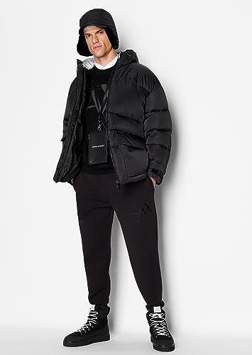 Armani Exchange Men's Cotton Rayon Pullover Logo Sweater2