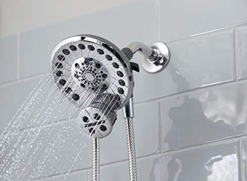 Peerless Sidekick Touch-Clean Shower Head With Hand Held Shower Head With Hose, Chrome 76465 #TOP6