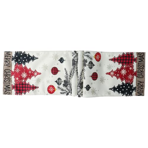 Enakshi Christmas Table Runner Xmas Seasonal Winter Festival Dining Table Decoration 33cmx230cm|Home & Garden|Kitchen Dining & Bar|Linens & Textiles |Package Includes:1 Christmas Table Runner Deal