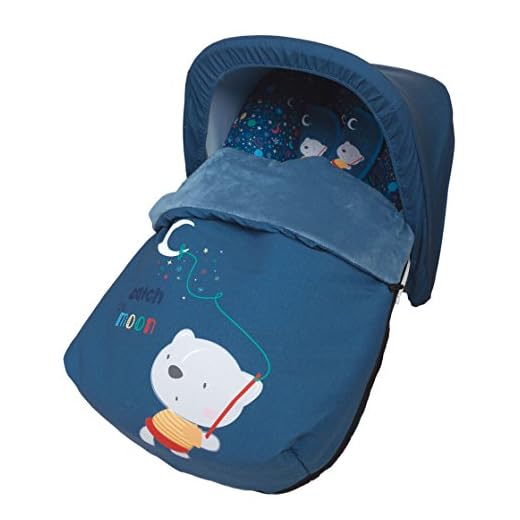 Babyline 3000604R - Saco Portabebé Polar COMPLETO Universal + Capota de Regalo !!!!!, unisex