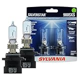 SYLVANIA - 9005XS SilverStar - High Performance Halogen Headlight Bulb, High Beam, Low Beam and Fog Replacement Bulb, Brighter Downroad with Whiter Light (Contains 2 Bulbs)