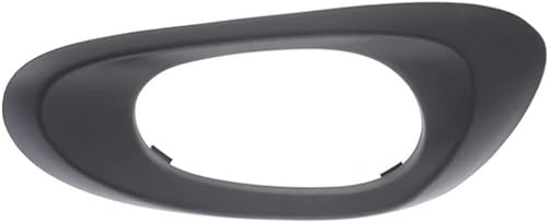 KarParts360 Para Chevy Trailblazer - Manija de puerta para Chevy Trailblazer 2002-2009 para lado del conductor Trasera Interior Negro texturizado