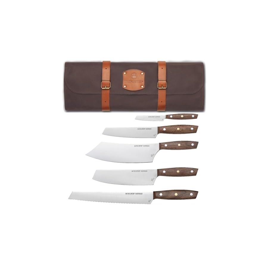 Felix-Zepter-cookware-knives-sets-5-kitchen-knife-set-with-bag-German-knife-set-BBQ-knifeTrimming-knifeBread-knifeParing-knifeChef-knife-set-professional-handmade-Solingen-knife-Without-block Felix Zepter cookware knives sets 5 kitchen knife set with bag. German knife set: BBQ knife/Trimming knife/Bread knife/Paring knife/Chef knife set professional & handmade Solingen knife. Without block