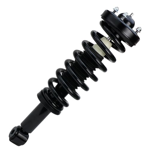 Image of Detroit Axle - 2pc Front Struts for 2007-2013 Ford Expedition Lincoln Navigator, 2 Complete Struts & Coil Springs Assembly 2008 2009 2010 2011 2012 Quick Install Ready Strut Shock Assembly