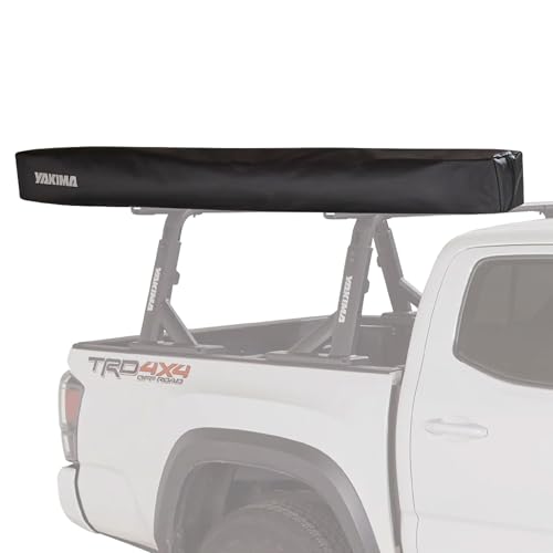 Yakima MajorShady 270 RH Vehicle Roof Mounted Awning Outdoor Rugged Vinyl Travel Cover 80 Square Feet Sun Protection Tent, Black