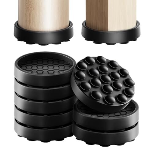 Almohadillas Antideslizantes para Muebles,Juego de 8 Sujetadores Antirrayaduras | Grips Antideslizantes de 5 cm para Muebles | para Alfombra Parquet Baldasín Sillón Mesa Cama Taburete Armario