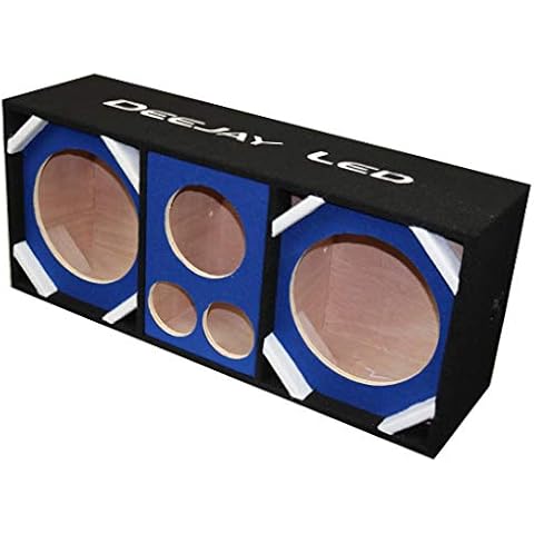 Deejay LED Two 10-in Woofers Plus Two Tweeters and Cover