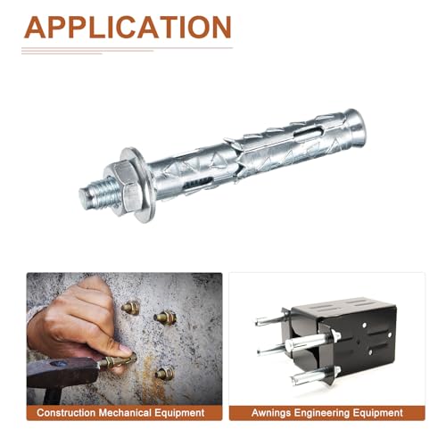 Boulon d'expansion hexagonal pour fixer dans le béton et parpaing