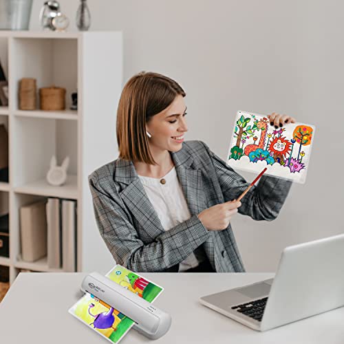 image for SINCHI 9-inch, 3-5 mil, Personal Laminating Machine for Home/Office/Sc