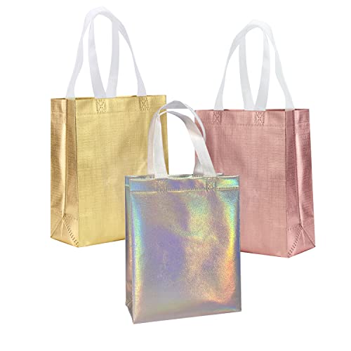 Reusable Gift Bags with Handles Pack of 12