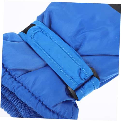 2 pares de luvas de esqui para crianças luvas de tricô luvas de neve para crianças luvas de esqui Th